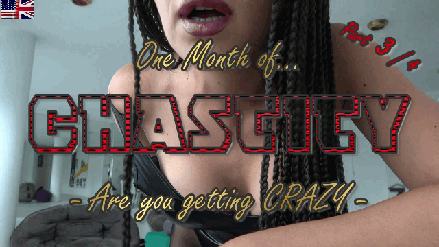 30 Days of Chastity - Part 3 - Are you already getting crazy?